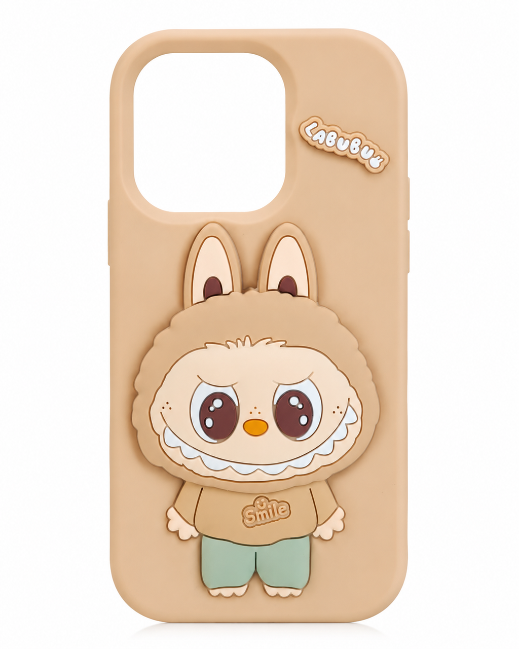 Volix Premium 3D Labubu Silicone Case for iPhone